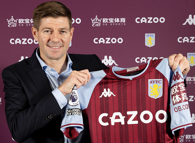 Steven Gerrard, diprediksi gagak mengangkat Aston Villa.